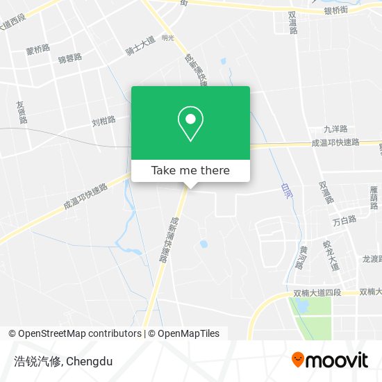 浩锐汽修 map