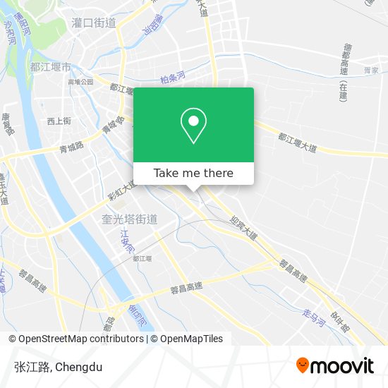 张江路 map