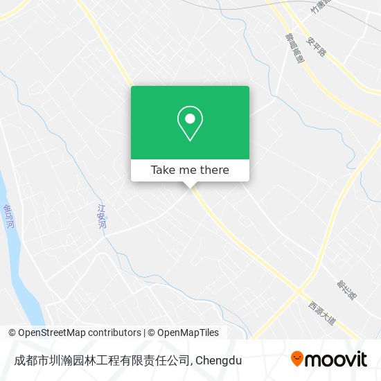 成都市圳瀚园林工程有限责任公司 map