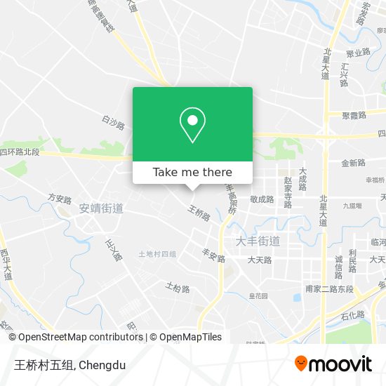 王桥村五组 map