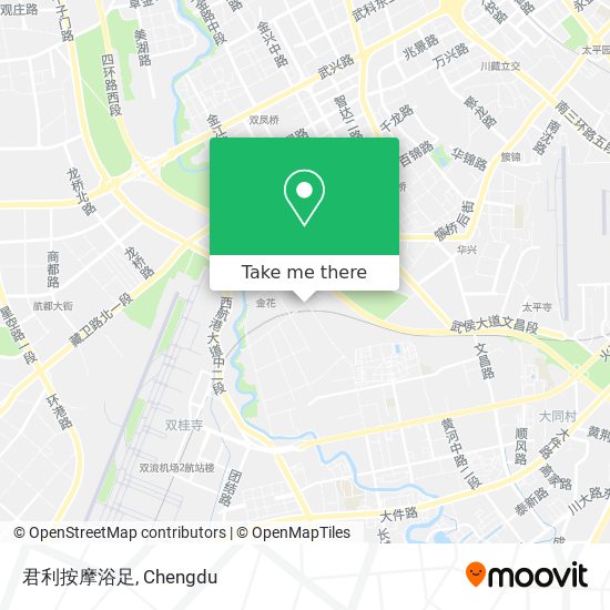 君利按摩浴足 map