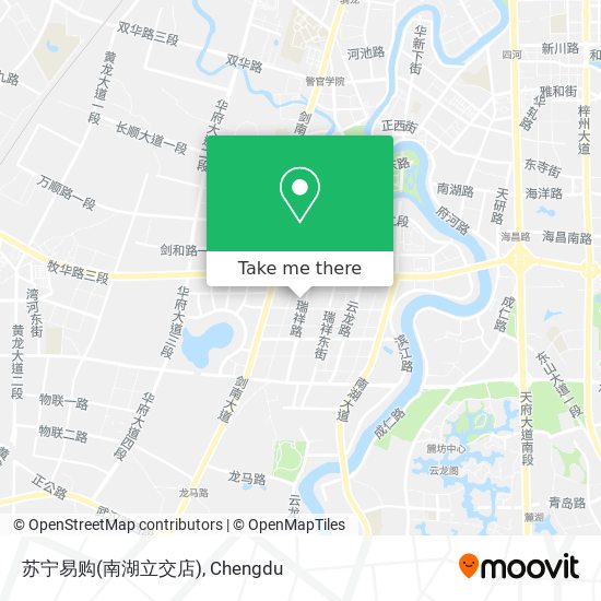 苏宁易购(南湖立交店) map