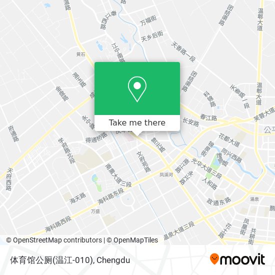 体育馆公厕(温江-010) map
