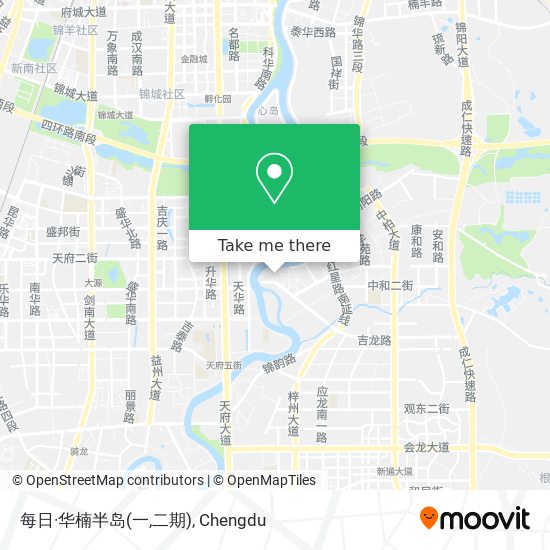 每日·华楠半岛(一,二期) map
