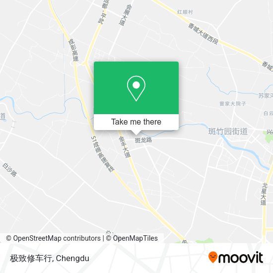 极致修车行 map