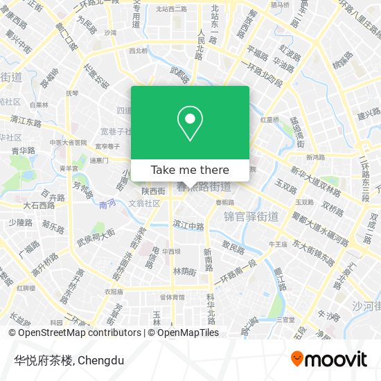 华悦府茶楼 map