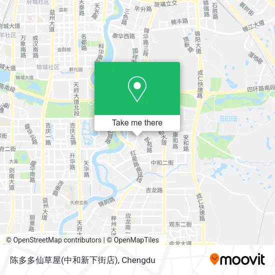 陈多多仙草屋(中和新下街店) map