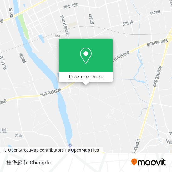 桂华超市 map