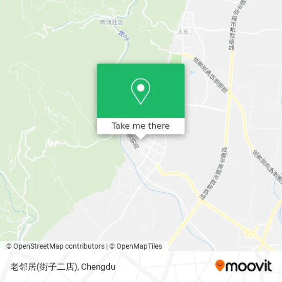 老邻居(街子二店) map