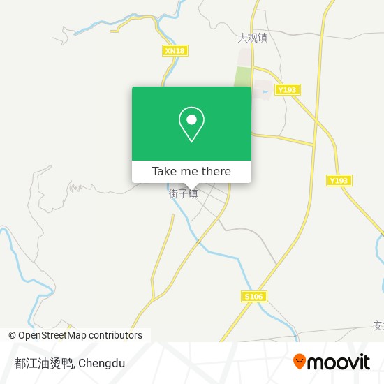 都江油烫鸭 map