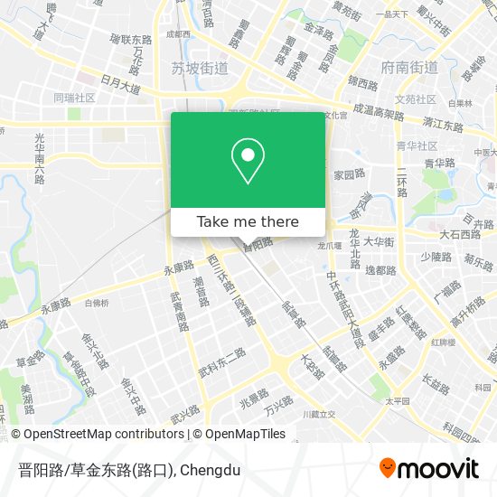 晋阳路/草金东路(路口) map