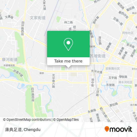 康典足道 map