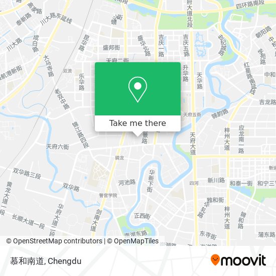 慕和南道 map