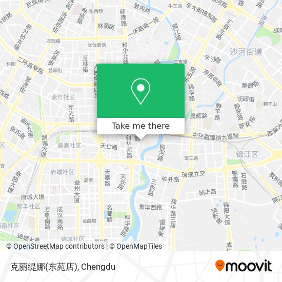 克丽缇娜(东苑店) map