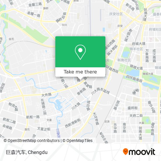 巨森汽车 map