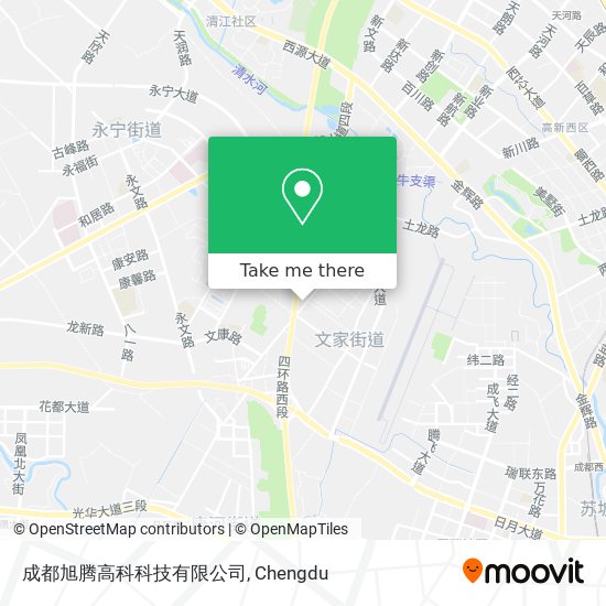 成都旭腾高科科技有限公司 map