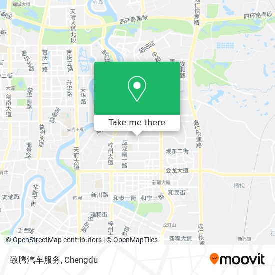 致腾汽车服务 map