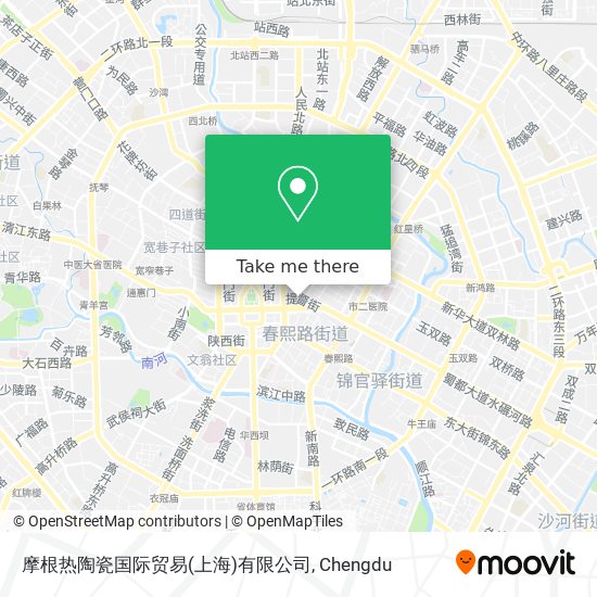 摩根热陶瓷国际贸易(上海)有限公司 map