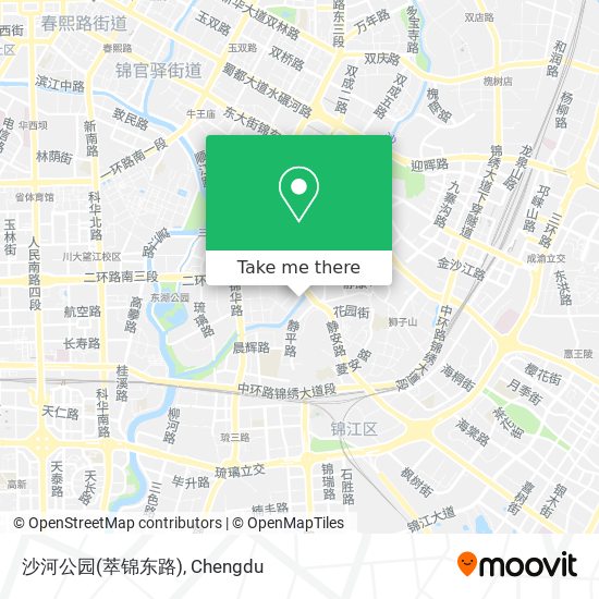 沙河公园(萃锦东路) map