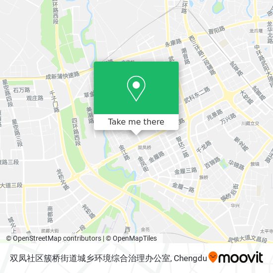 双凤社区簇桥街道城乡环境综合治理办公室 map