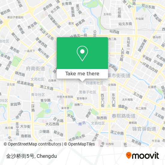 金沙桥街5号 map