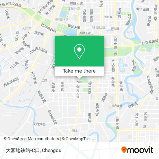 大源地铁站-C口 map