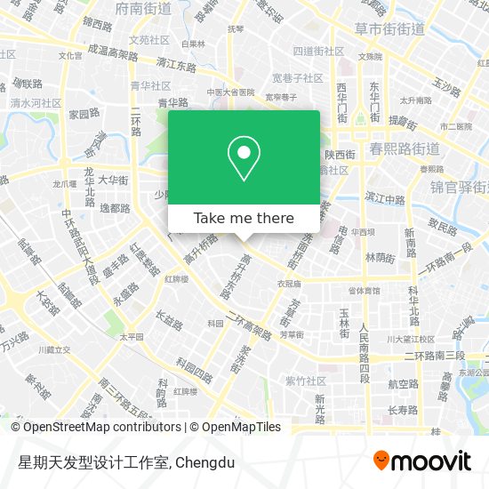 星期天发型设计工作室 map