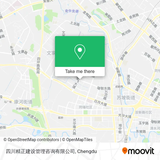 四川精正建设管理咨询有限公司 map