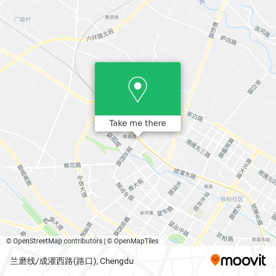 兰磨线/成灌西路(路口) map
