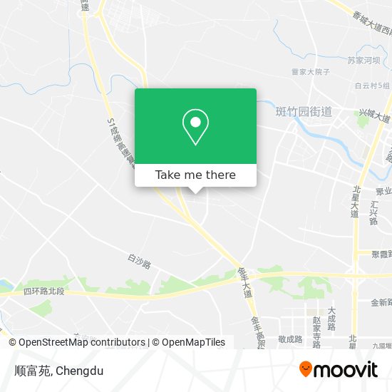 顺富苑 map