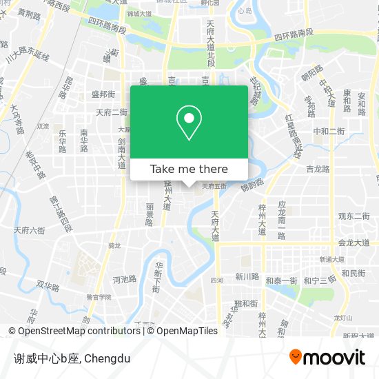 谢威中心b座 map