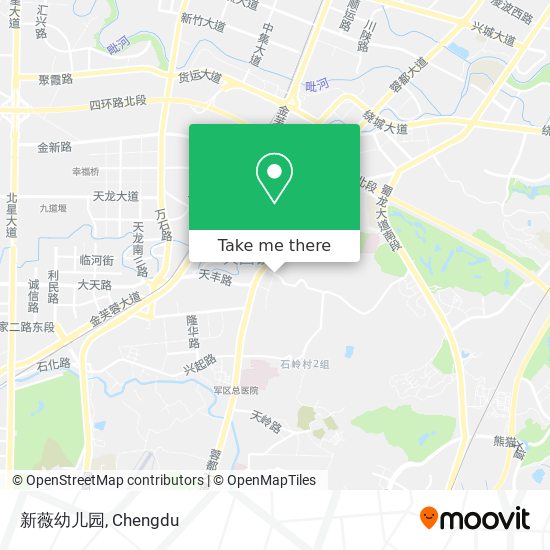 新薇幼儿园 map