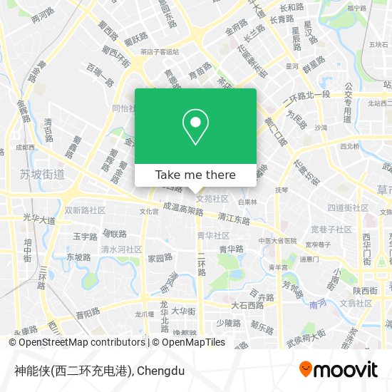 神能侠(西二环充电港) map