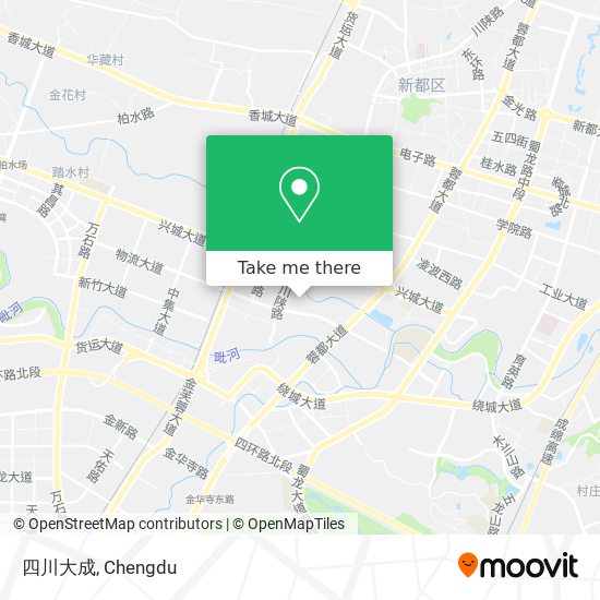 四川大成 map