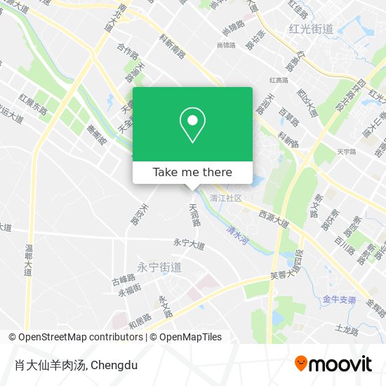 肖大仙羊肉汤 map