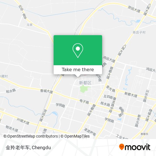 金羚老年车 map