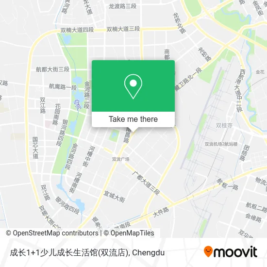 成长1+1少儿成长生活馆(双流店) map