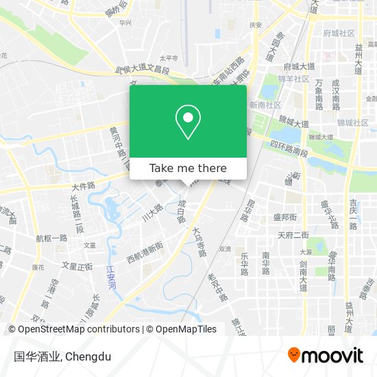 国华酒业 map
