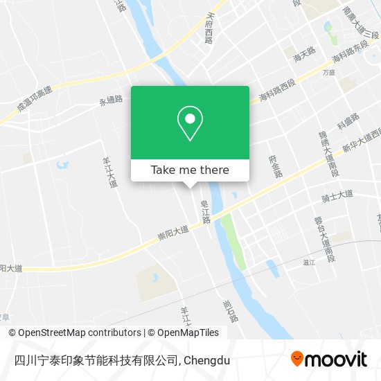 四川宁泰印象节能科技有限公司 map