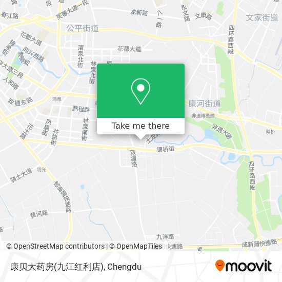 康贝大药房(九江红利店) map
