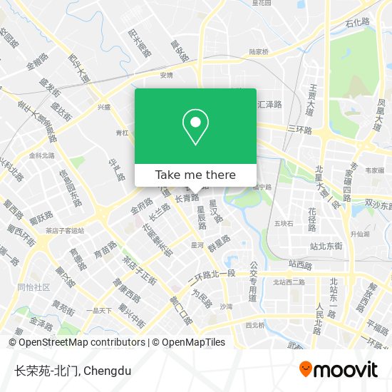 长荣苑-北门 map
