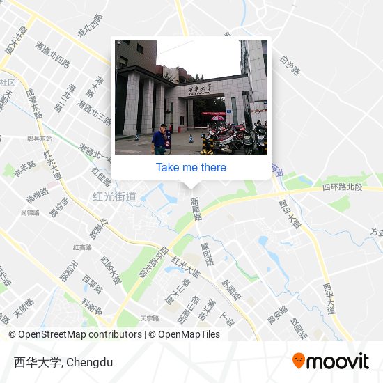 西华大学 map