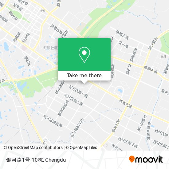 银河路1号-10栋 map