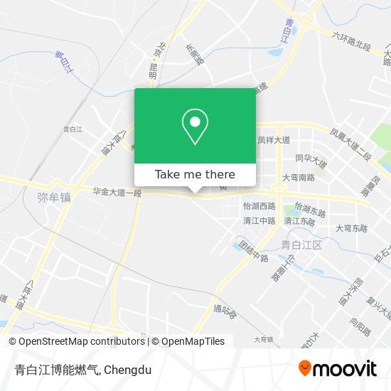 青白江博能燃气 map
