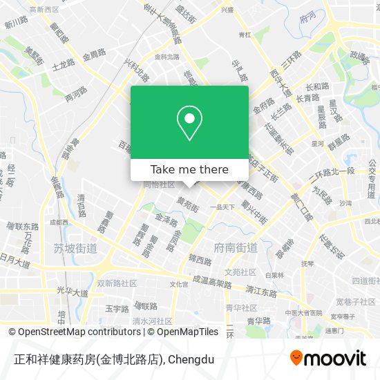 正和祥健康药房(金博北路店) map
