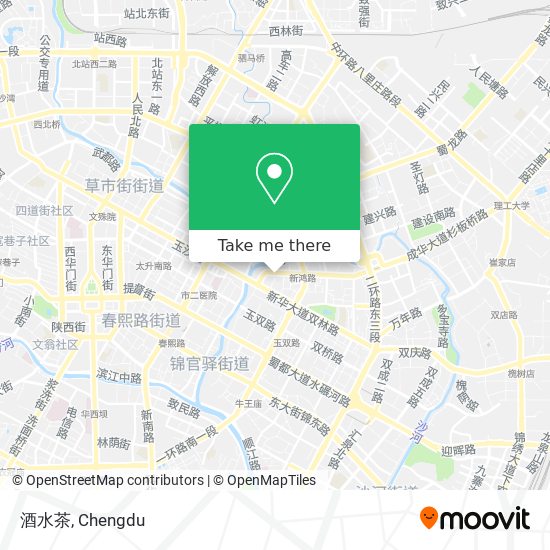 酒水茶 map