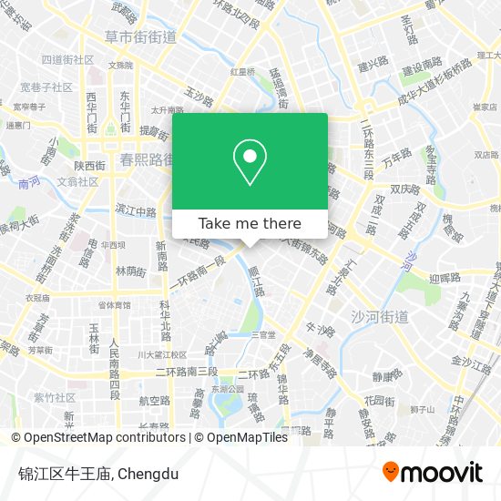 锦江区牛王庙 map