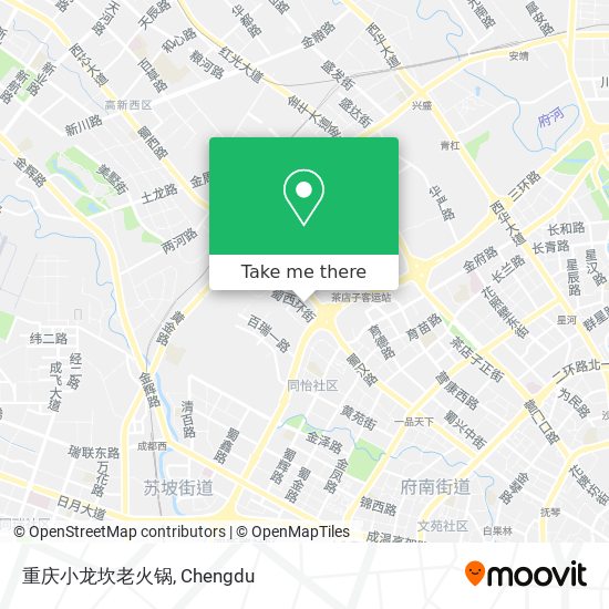 重庆小龙坎老火锅 map