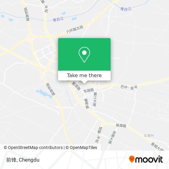 前锋 map