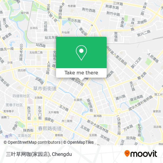 三叶草网咖(家园店) map